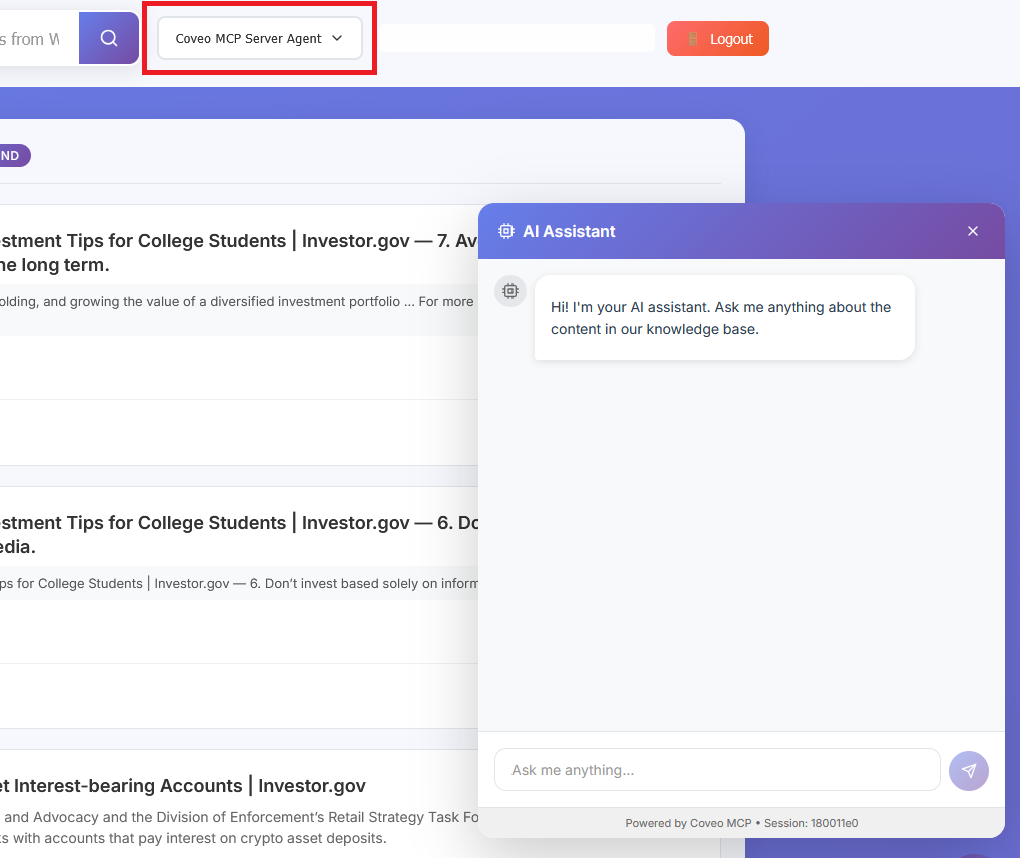 Multi Turn Conversation within a session in Agentcore MCP Agent